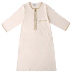 穆斯林袍供应商-男孩阿拉伯长袍伊斯兰服装