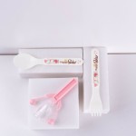 Baby Tableware Set Supplier - 6-Piece Silicone Cartoon