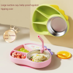 Children Tableware Supplier - Silicone Dinosaur Food