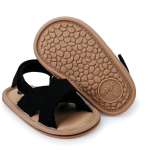 婴儿凉鞋工厂-夏季透气学步儿防滑橡胶底