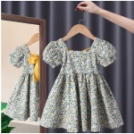婴儿服装生产厂家-精品婴儿服装夏季碎花公主裙