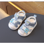 学步鞋生产厂家-新款夏季软底男女童功能凉鞋