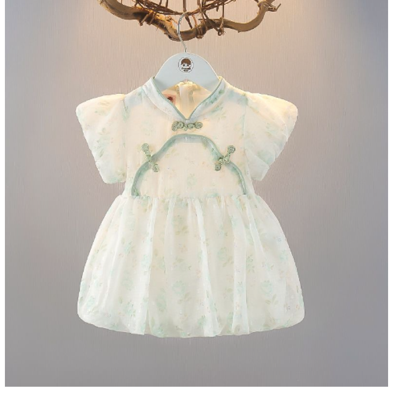 Girls Dress Supplier - One-year-old Retro Princess