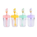Straw Cup Supplier - Children Stirring Water Cup