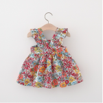 Girls Dress Factory - Summer Full-body Printed