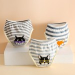 婴儿尿裤工厂-卡通翼纱布防水纯棉拉拉裤