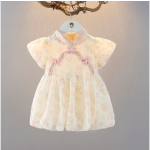 Girls Dress Supplier - One-year-old Retro Princess