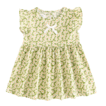 婴儿连衣裙供应商-新款时尚女童纯棉碎花韩版