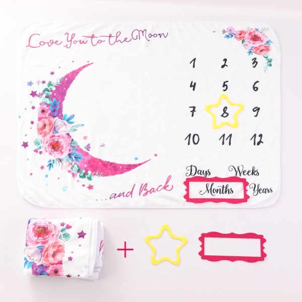 Milestone Blanket Supplier - Baby Digital Month