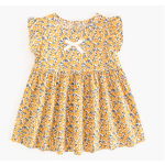 婴儿连衣裙供应商-新款时尚女童纯棉碎花韩版