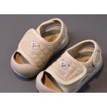 婴儿凉鞋生产厂家-夏季防踢沙滩学步鞋0-3岁