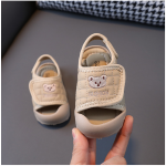 婴儿凉鞋生产厂家-夏季防踢沙滩学步鞋0-3岁