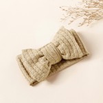 婴儿头带生产厂家-装饰用品保暖蝴蝶结头带