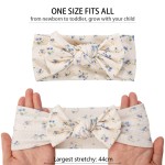 婴儿头带套装工厂-3件套新款纯色花卉