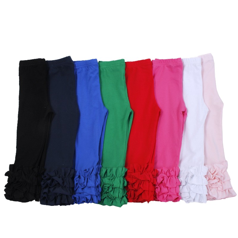 婴儿打底裤供应商-瑞典RTS批发女童荷叶边