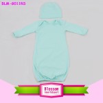 男婴袍工厂-迷彩锚图案男婴长袖袍帽套装