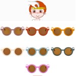 婴儿太阳镜供应商-批发实惠婴儿圆框太阳镜