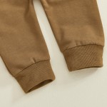 感恩节服装工厂-幼儿男童火鸡卡车运动服套装