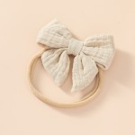 发夹供应商-穆斯林女婴棉质发夹防滑夹