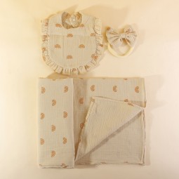 Swaddle Set Factory - Boho Vintage Rainbow