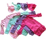 婴儿套装供应商-新生儿女婴袍帽套装洗礼礼物