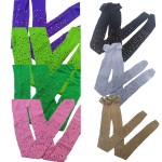 闪亮紧身裤供应商- RTS新款亮片闪亮网眼