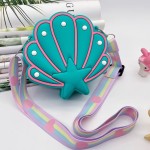 海滩包工厂-2025批发女童贝壳包夏季硅胶