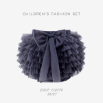 婴儿裙供应商-女婴蓬蓬裙PP裤公主裙凸纹网纱