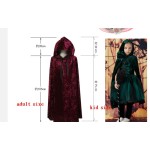 成人斗篷生产厂家-女式万圣节吸血鬼斗篷