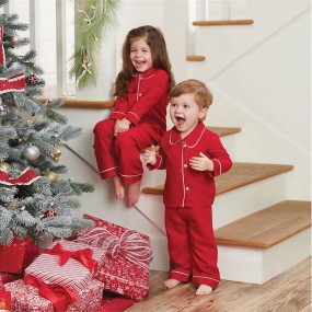 Family Pajamas Manufacturer - 2025 Classic Red