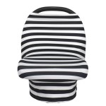 哺乳披肩工厂-弹性汽车座椅罩旅行喂养巾