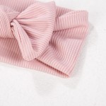 婴儿头带套装工厂-3件套新款纯色花卉