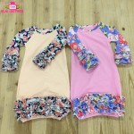 洗礼袍生产厂家-新款针织三层荷叶边基督袍