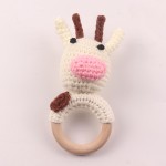 婴儿摇铃供应商-儿童动物钩针摇铃音乐