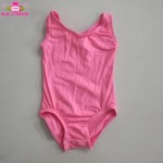 体操服工厂-批发儿童体操服基本款无袖黑色