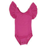 芭蕾舞连体衣生产厂家-义乌婴儿短荷叶袖连体衣