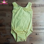 体操服工厂-批发儿童体操服基本款无袖黑色