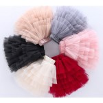 婴儿蓬蓬裙工厂-精品女婴纯色蓬蓬裙6层薄纱