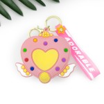 斜挎包生产厂家-2025批发可爱心形硅胶包