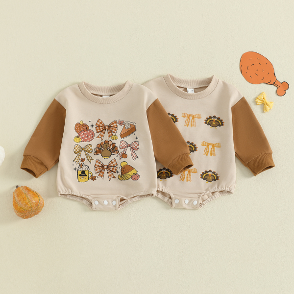 Thanksgiving Romper Factory - Autumn New Products