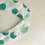 婴儿围兜生产厂家-0-12个月防水星形口水巾