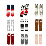 儿童袜工厂-2024幼儿可爱卡通狐狸熊猫袜