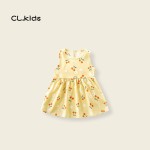 女童裙供应商-2025新款夏季女童柔软宽松碎花