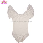 婴儿连体衣工厂-批发实惠短荷叶袖粉色花卉