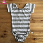 体操服供应商-夏季95%棉酒红色短袖