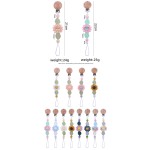 安抚奶嘴夹生产厂家-批发可定制向日葵夹