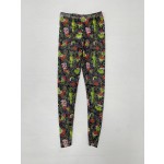 圣诞连裤袜生产厂家-圣诞豹纹圣诞老人连裤袜