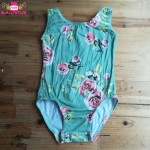 体操服工厂-批发儿童体操服基本款无袖黑色