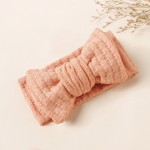 婴儿头带生产厂家-装饰用品保暖蝴蝶结头带