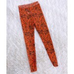 万圣节连裤袜供应商-女童万圣节南瓜蜘蛛